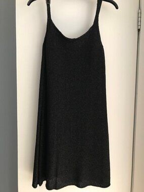 black cocktail dress